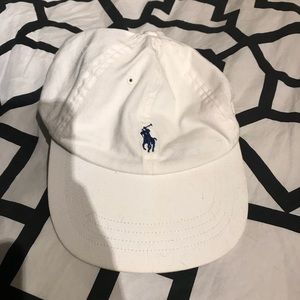 White polo hat